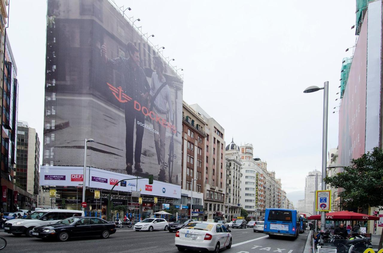 Apartamento Hellenhost - Gran Vía Madrid Exterior foto